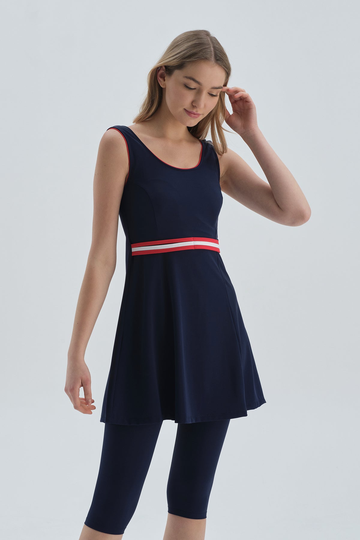 NAVY SWIMSUIT