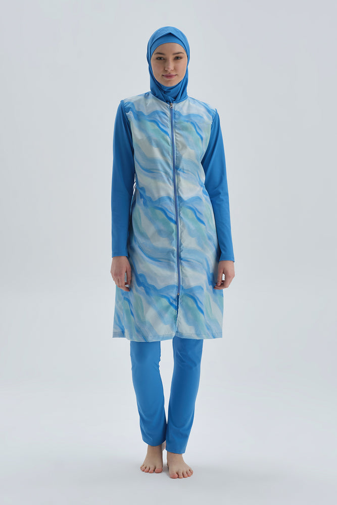 BLUE BURKINI
