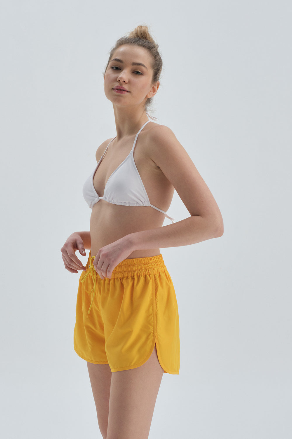 YELLOW SWIM SHORT