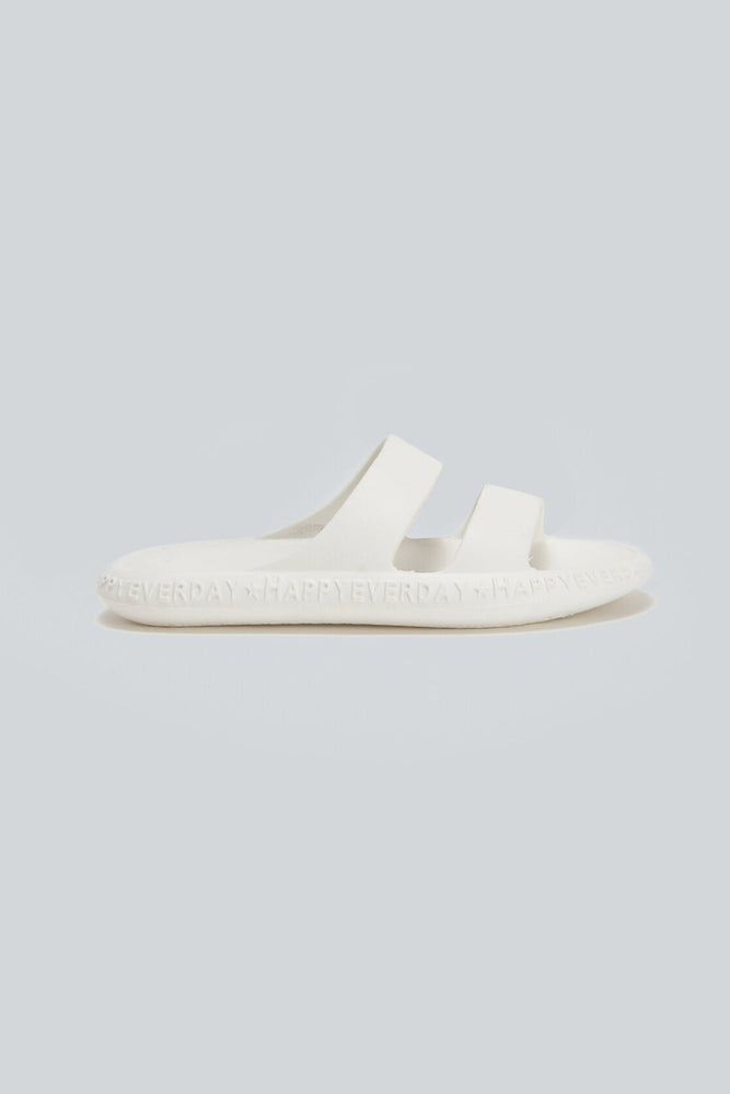 WHITE SLIPPER