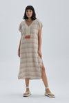 BEIGE DRESS