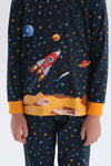 NAVY PYJAMA SET