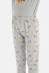 GREY PYJAMA SET