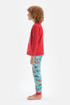 RED PYJAMA SET