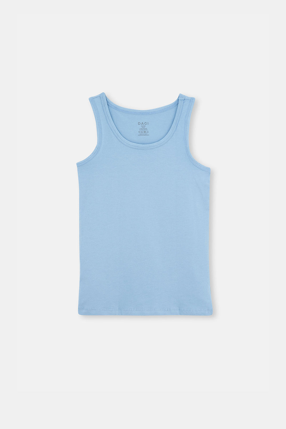 BLACK - BLUE TANKTOP