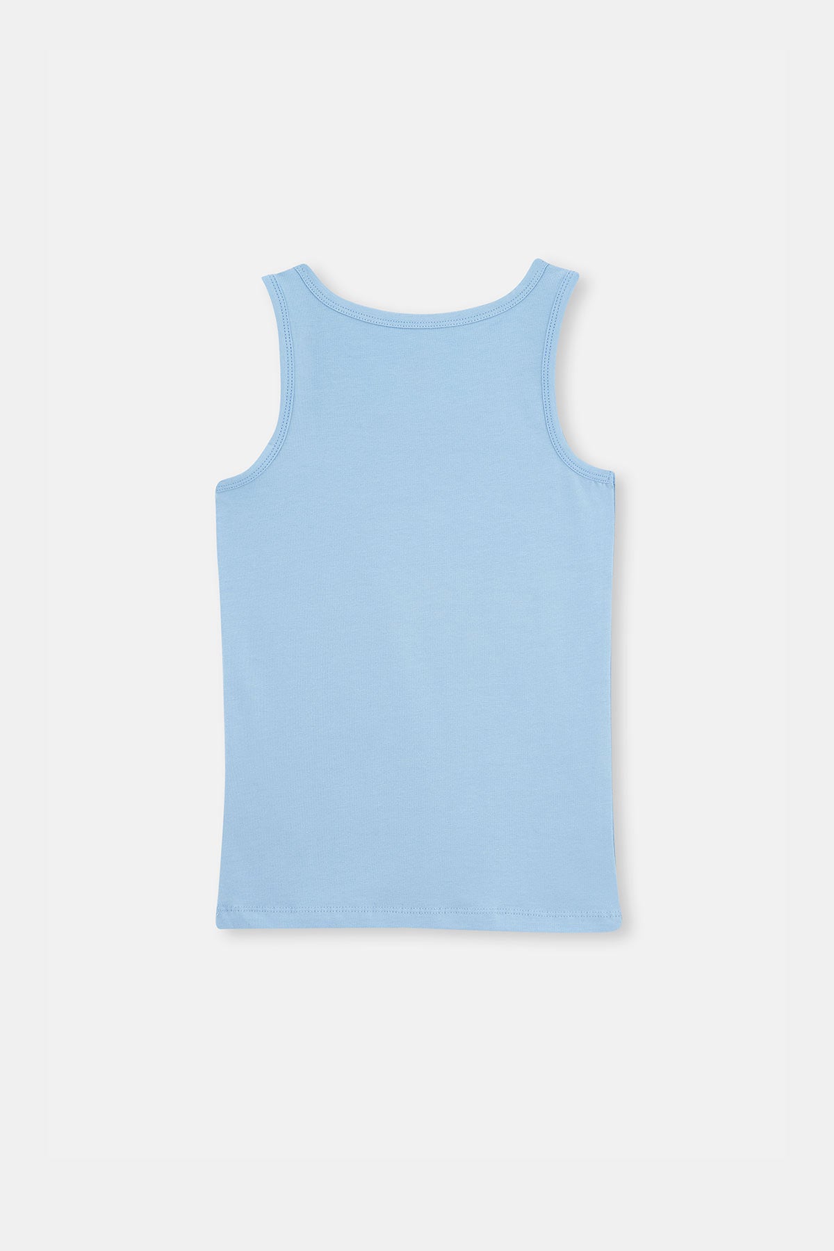 BLACK - BLUE TANKTOP