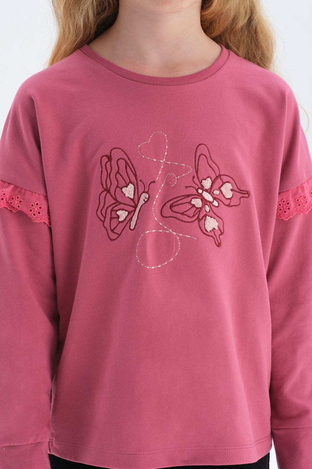 FUCHSIA SWEATSHIRT