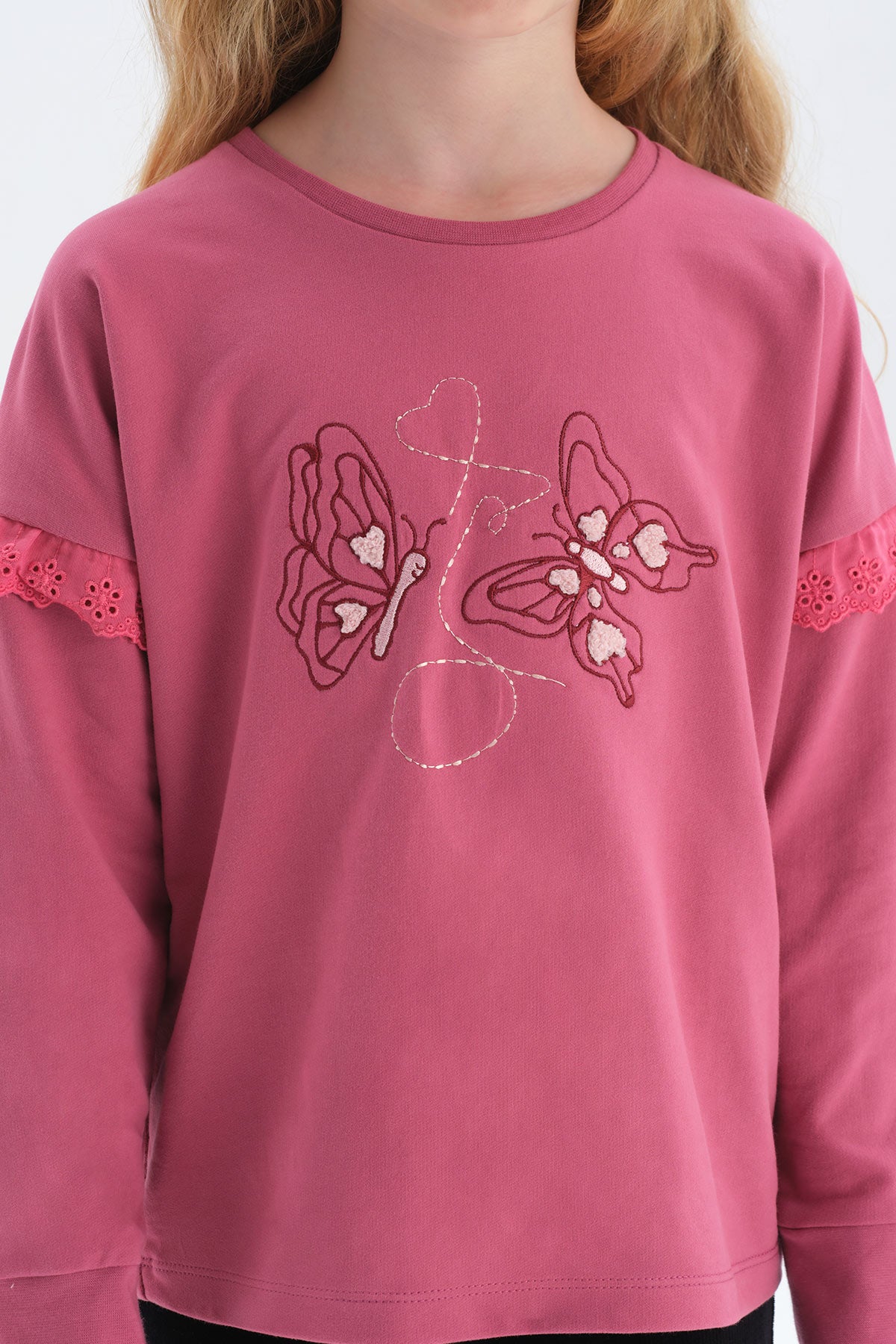 FUCHSIA SWEATSHIRT