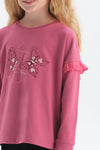 FUCHSIA SWEATSHIRT