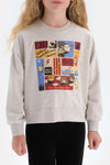 BEIGE SWEATSHIRT