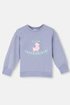ICE BLUE SWEATSHIRT