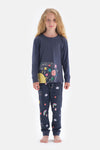 NAVY PYJAMA SET