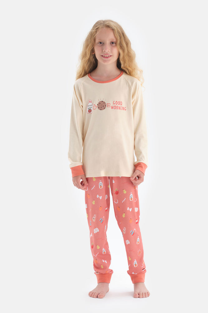 SALMON PYJAMA SET