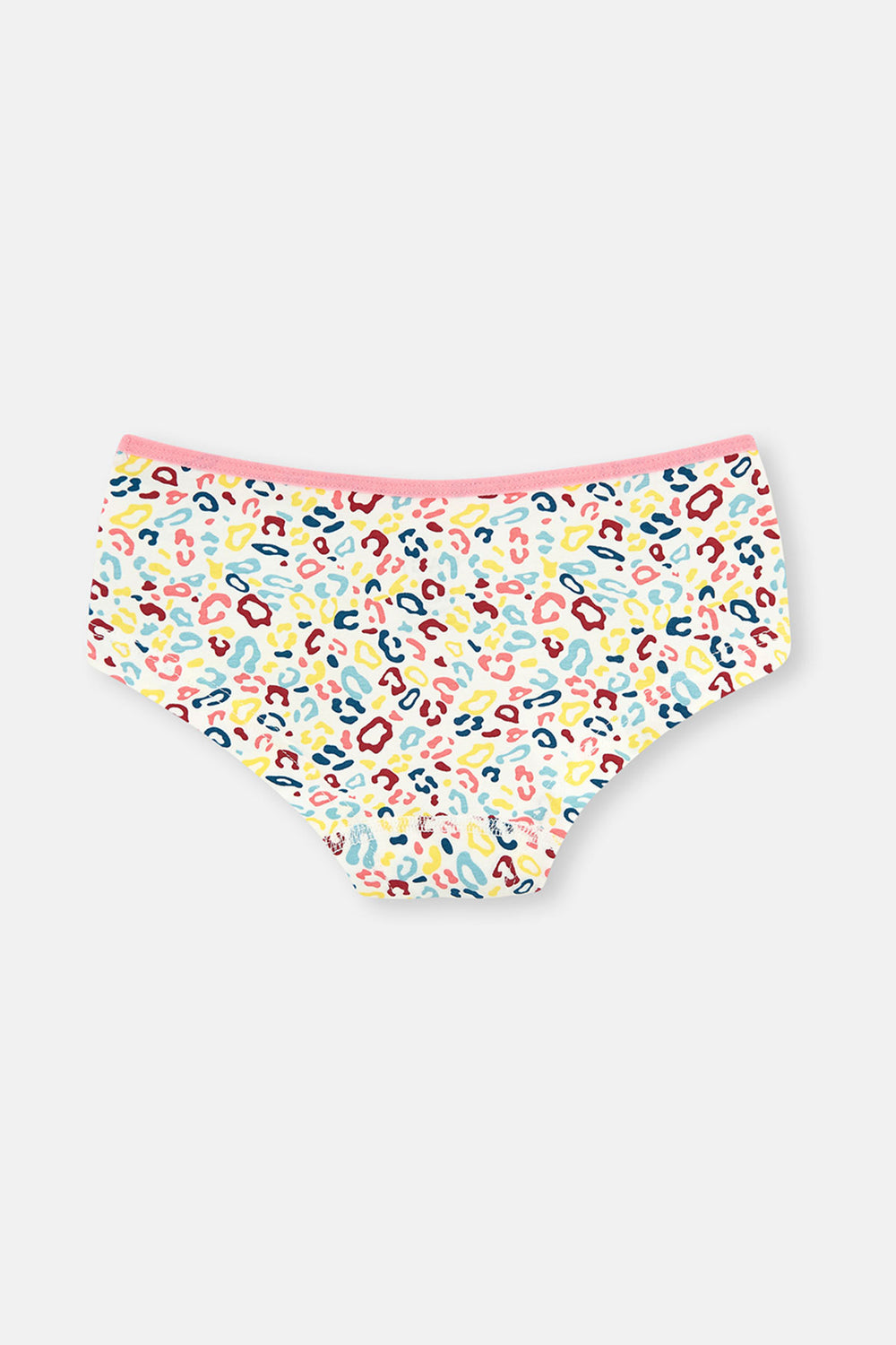 WHITE  - GREEN PRINT PANTY