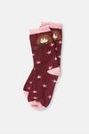 BORDEAUX SOCKS