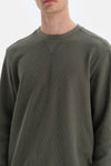 KHAKI SWEATSHIRT