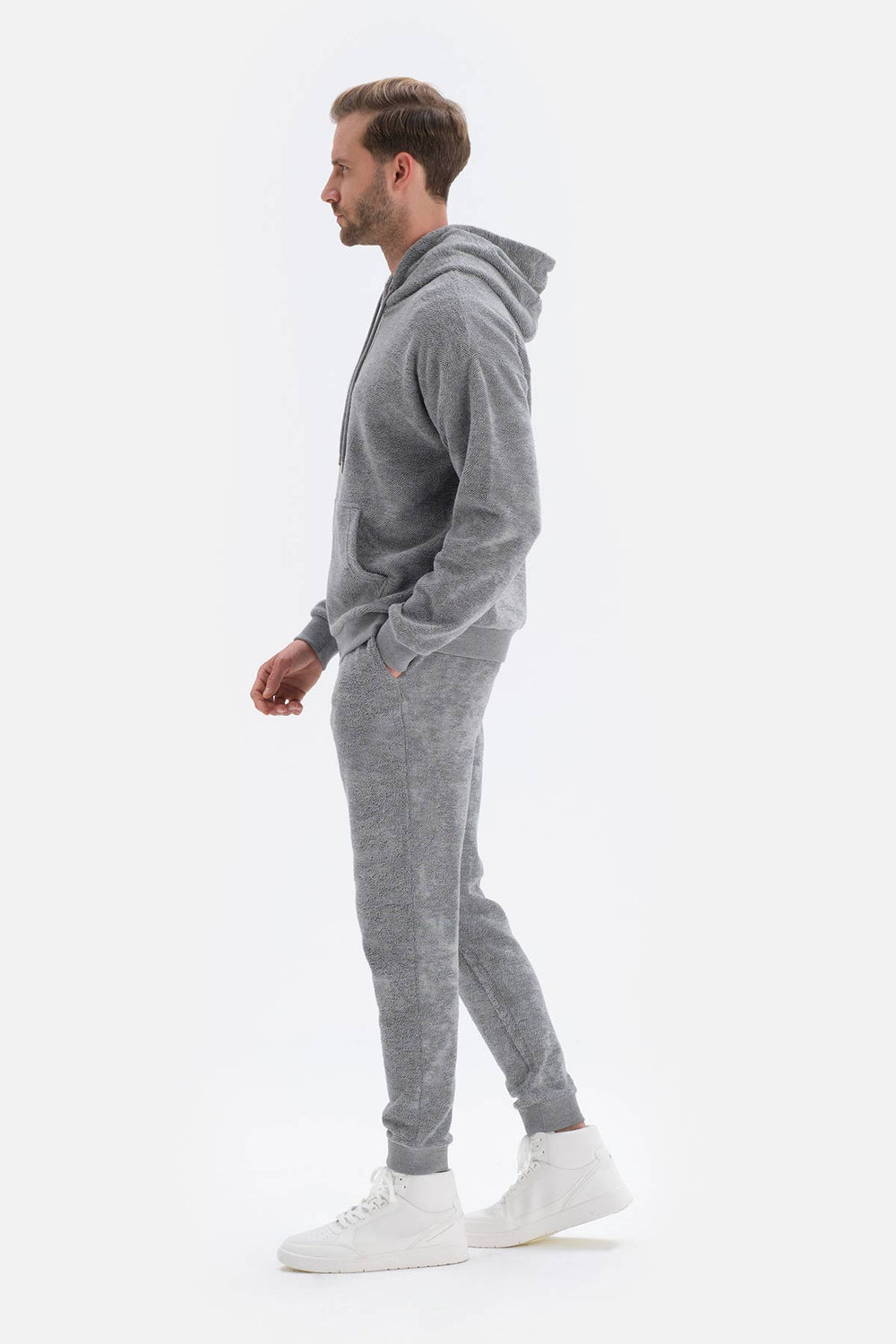 GREY TRACKSUIT BOTTOM