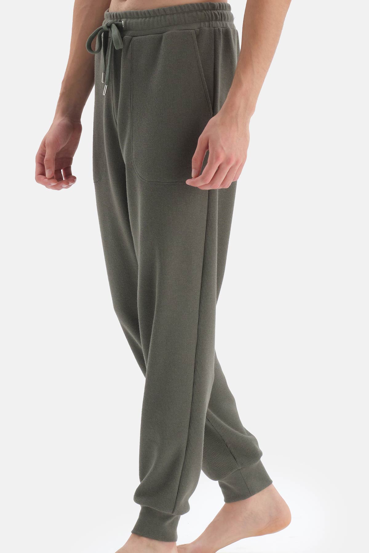 KHAKI TRACKSUIT BOTTOM