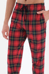 RED PYJAMA BOTTOM