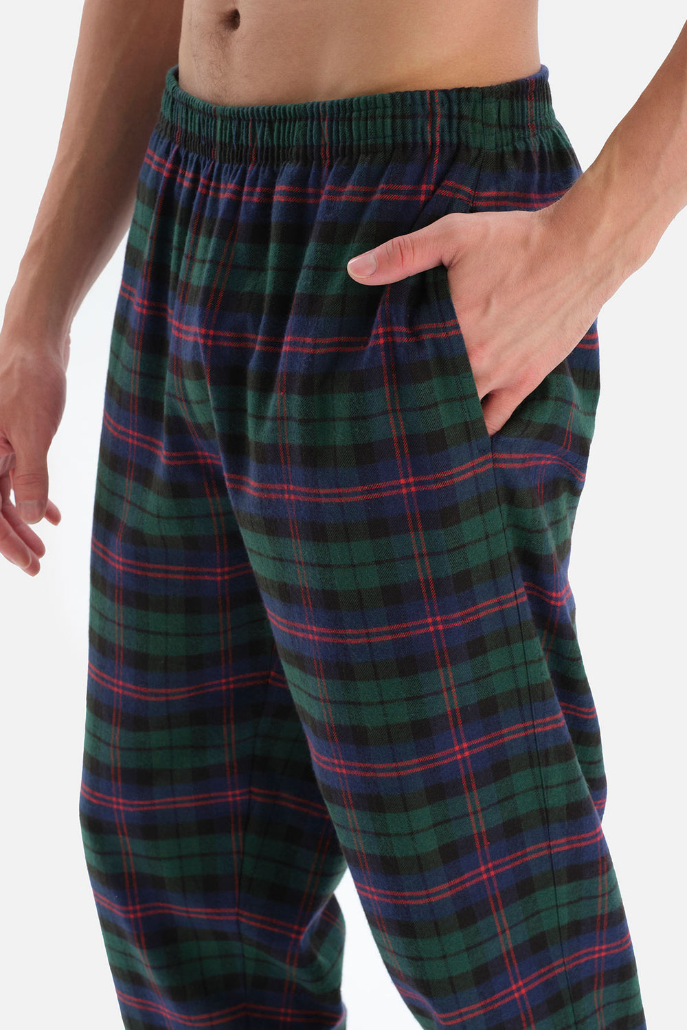 GREEN PYJAMA BOTTOM