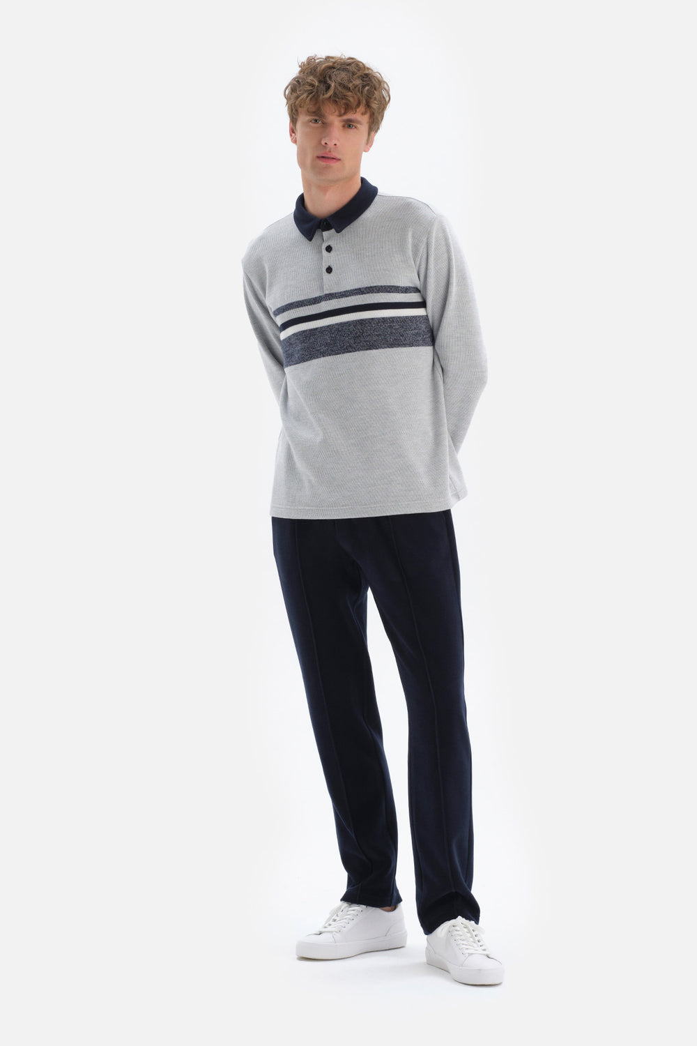 NAVY TRACKSUIT BOTTOM