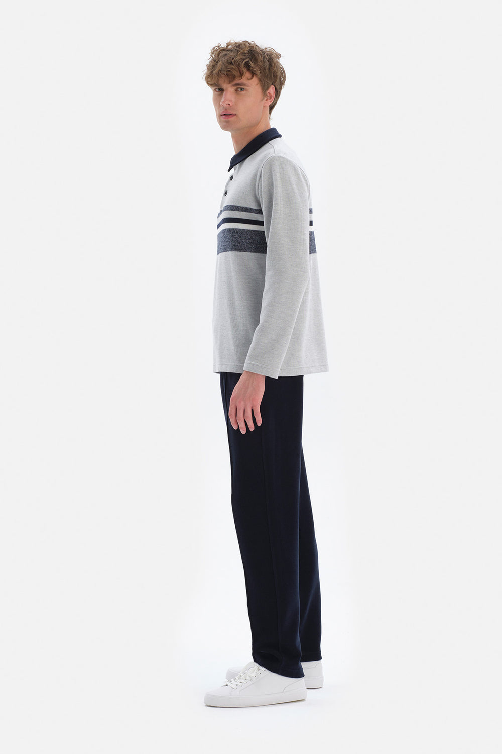 NAVY TRACKSUIT BOTTOM