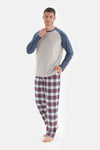 GREY PYJAMA SET