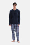 NAVY PYJAMA SET
