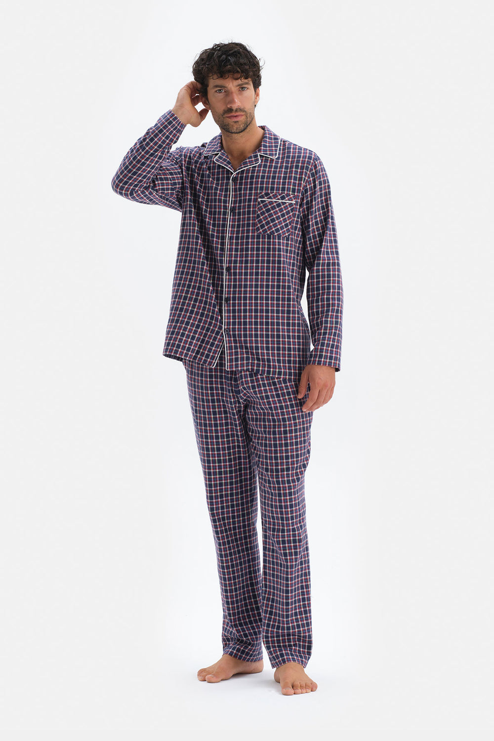 NAVY PYJAMA SET