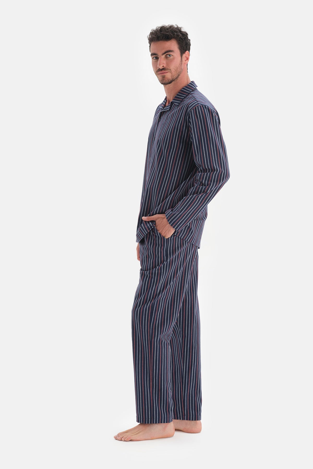 NAVY PYJAMA SET