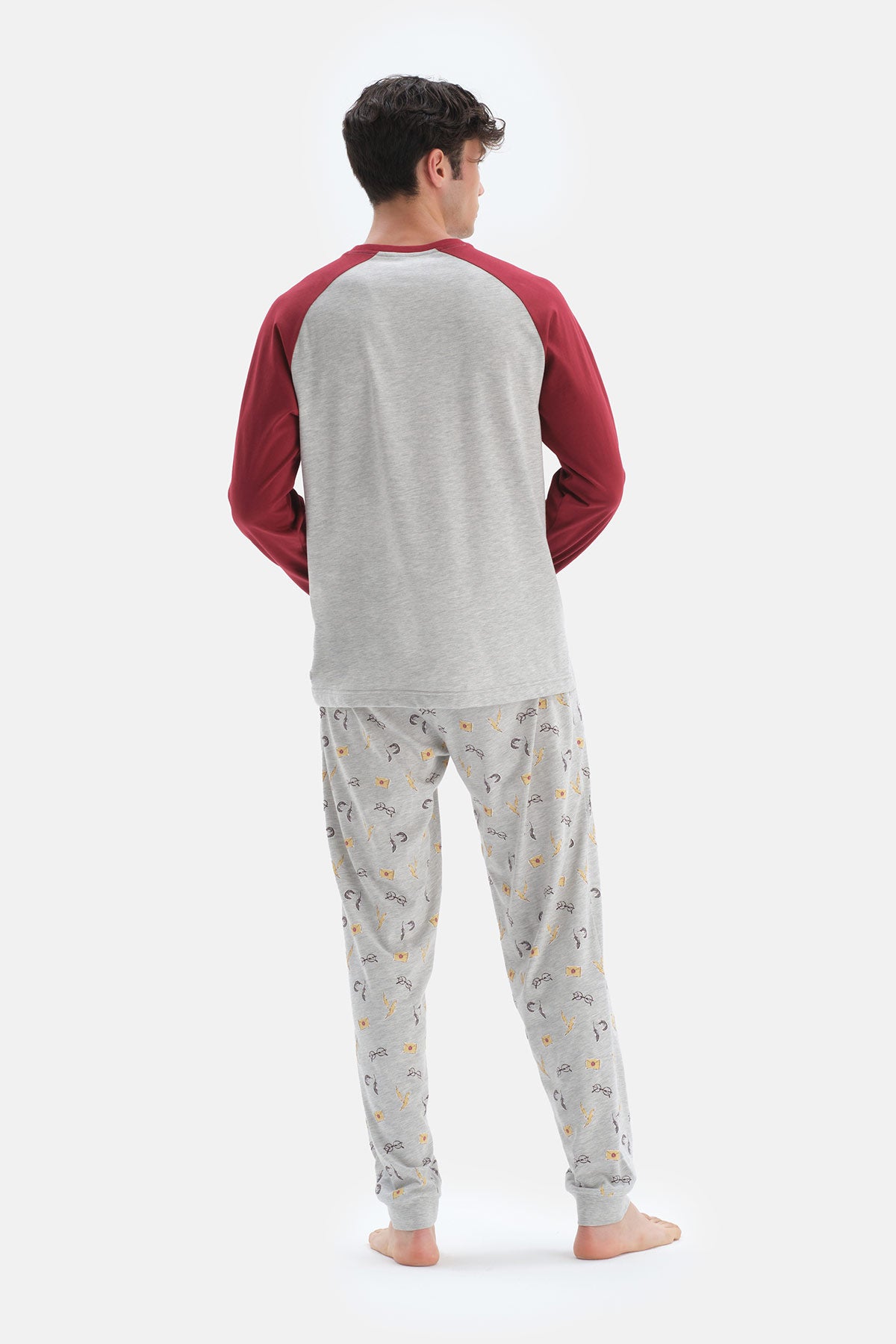GREY PYJAMA SET