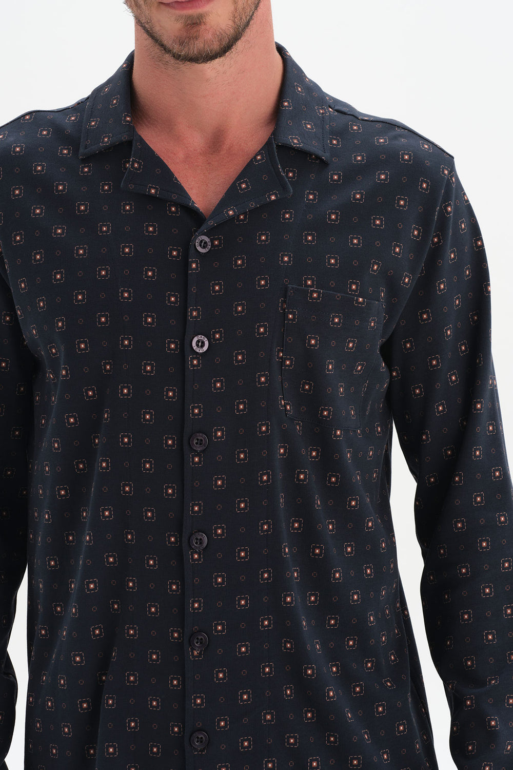 NAVY PYJAMA SET
