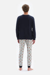NAVY PYJAMA SET