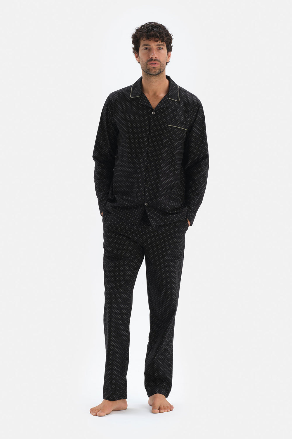 BLACK PYJAMA SET