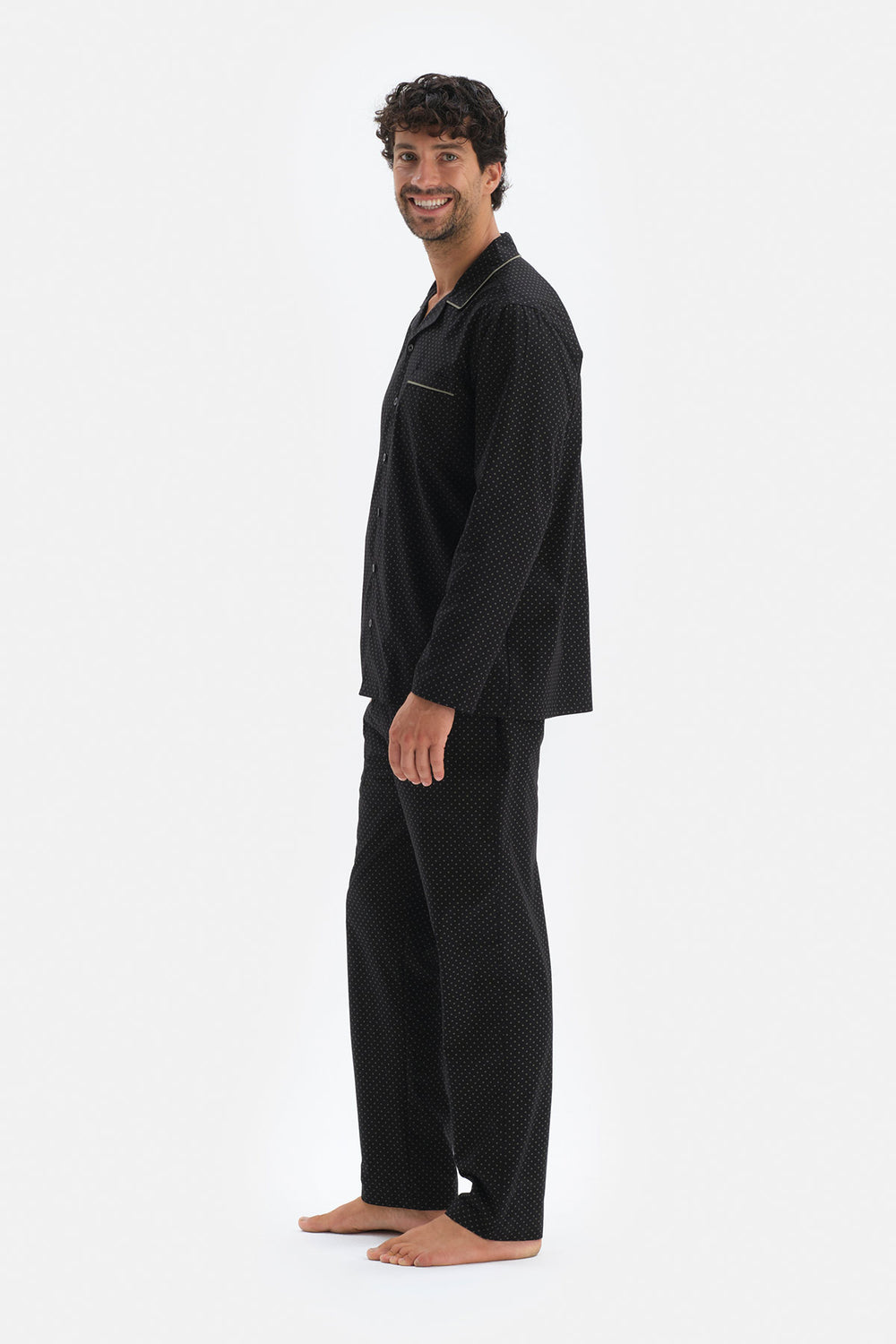 BLACK PYJAMA SET