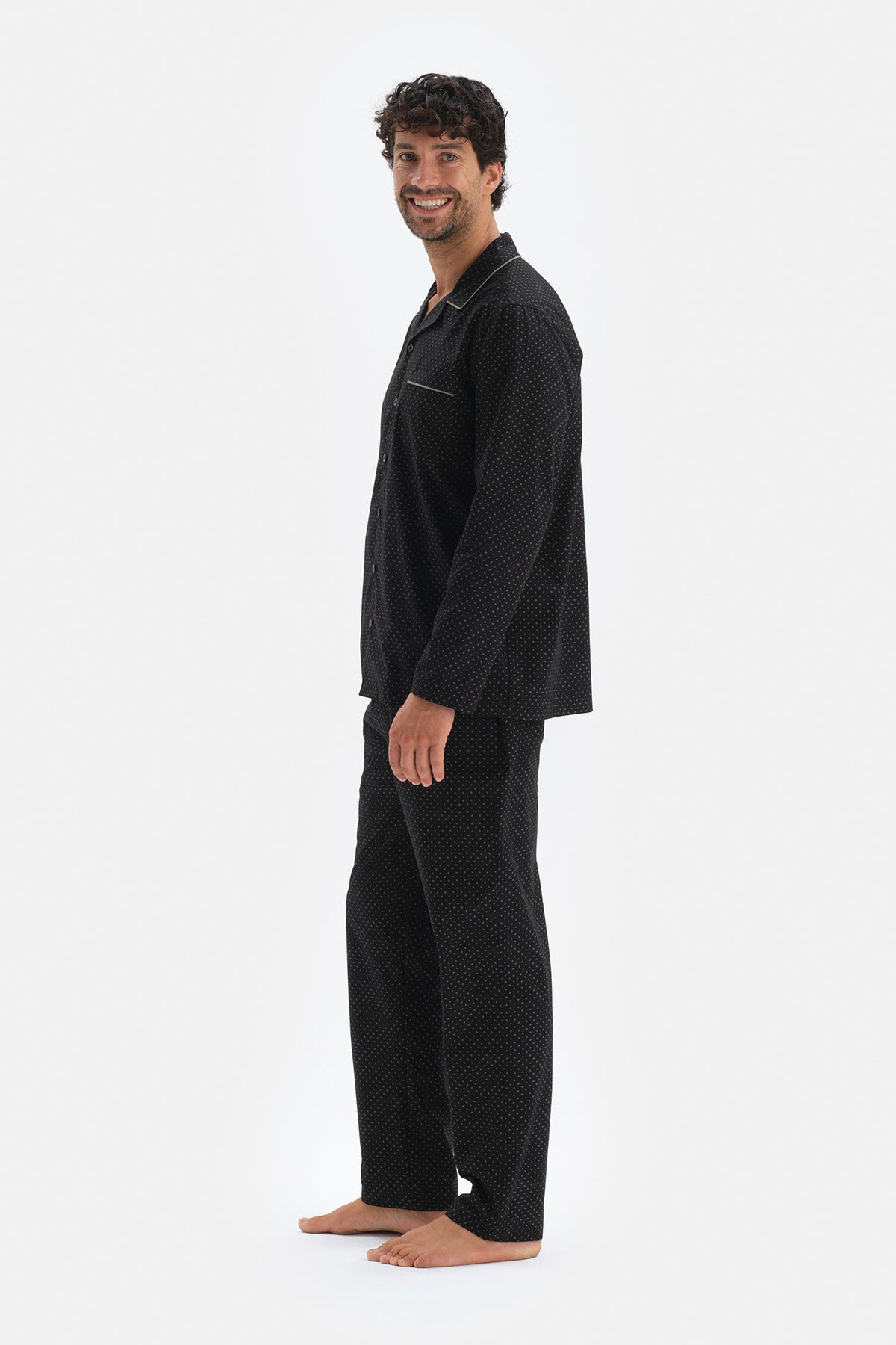 BLACK PYJAMA SET