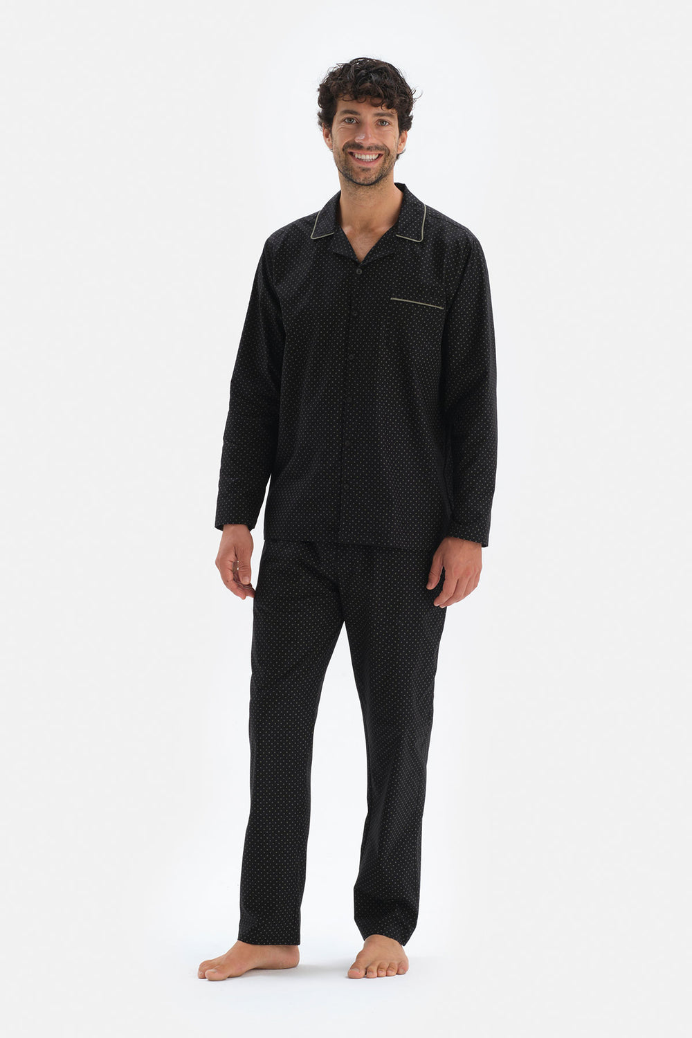 BLACK PYJAMA SET