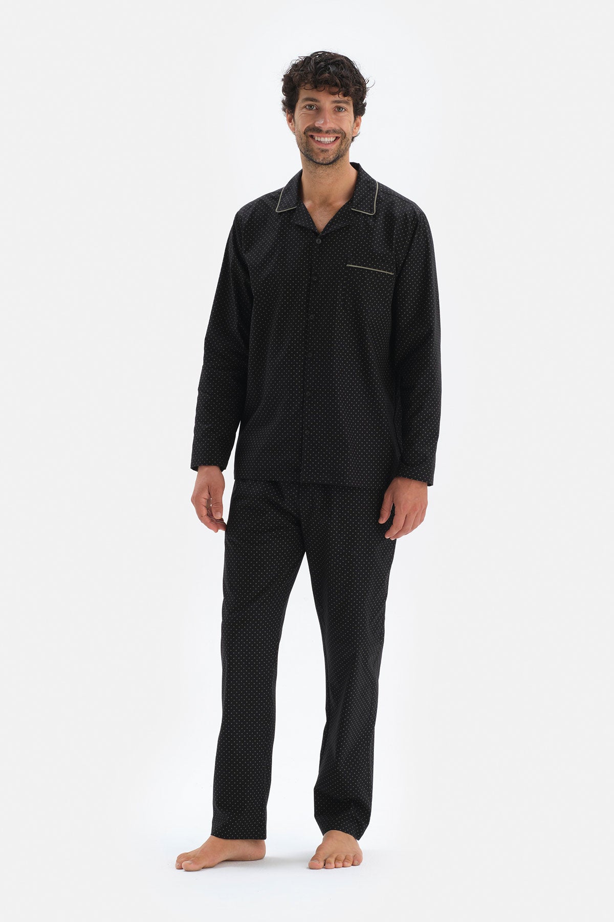 BLACK PYJAMA SET