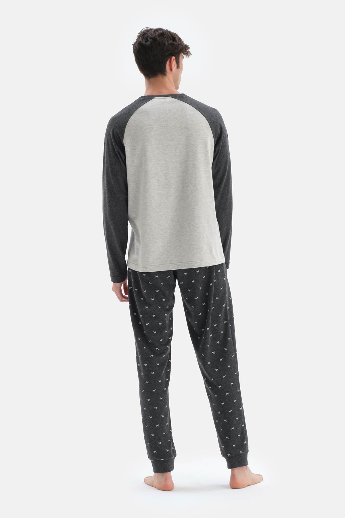 GREY PYJAMA SET