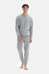 GREY PYJAMA SET
