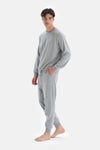 GREY PYJAMA SET