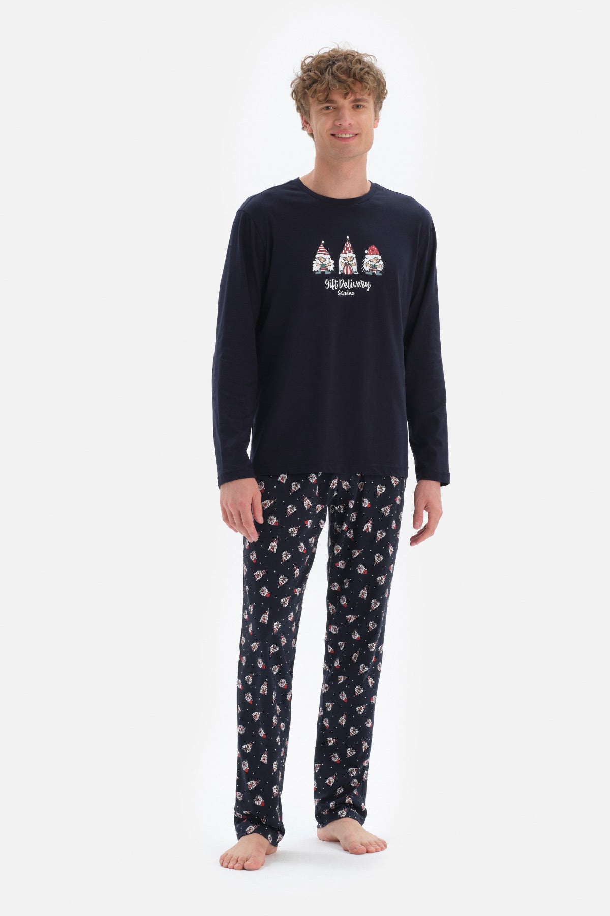 NAVY PYJAMA SET