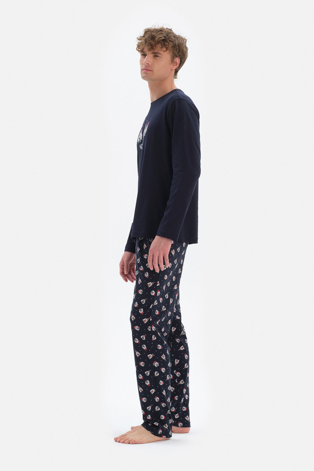NAVY PYJAMA SET