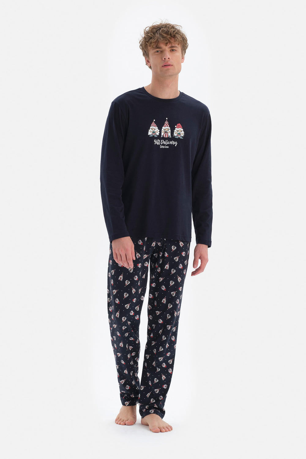 NAVY PYJAMA SET