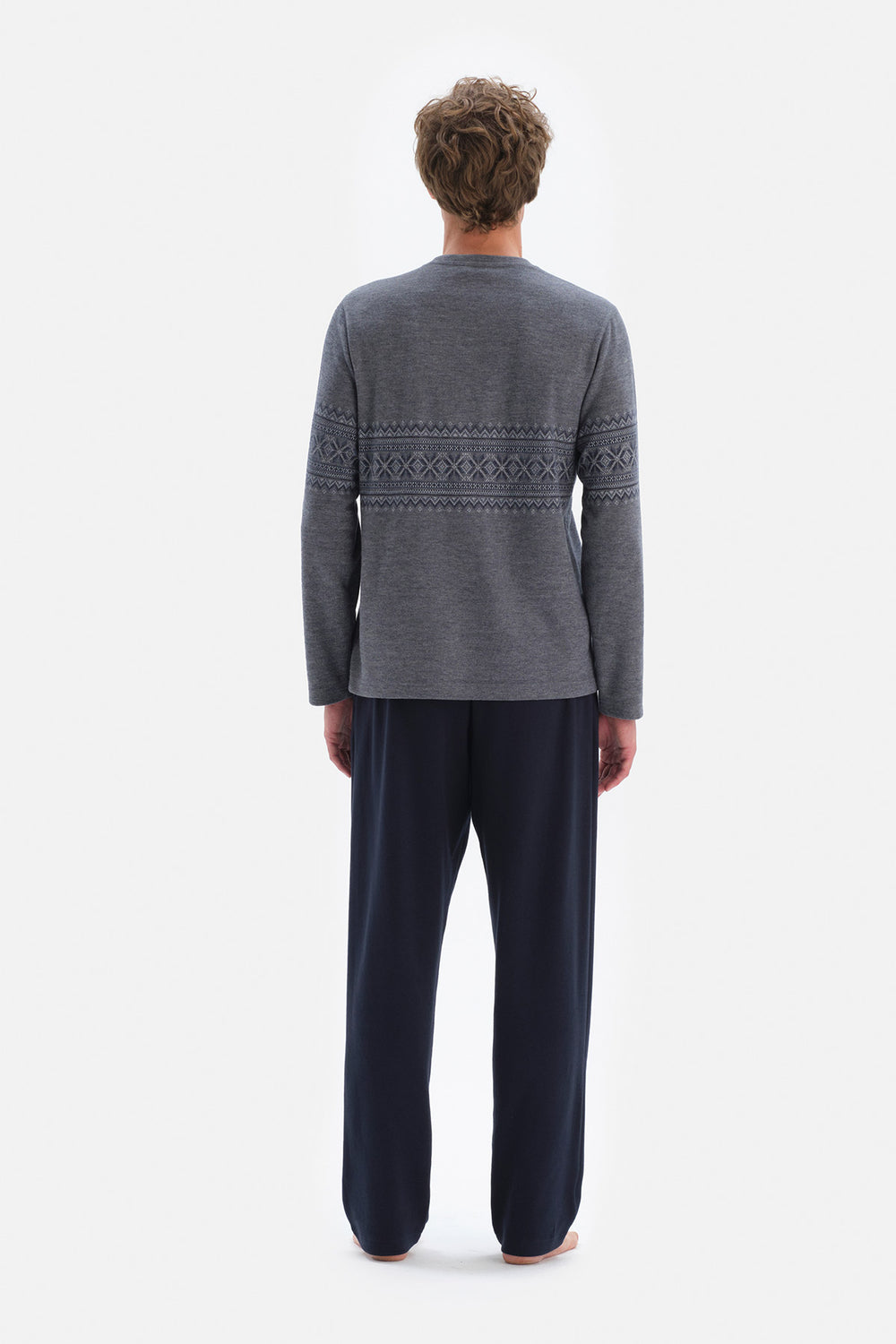 GREY PYJAMA SET