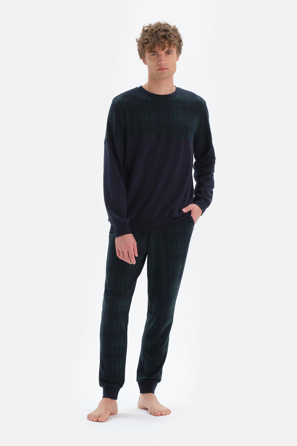 NAVY PYJAMA SET