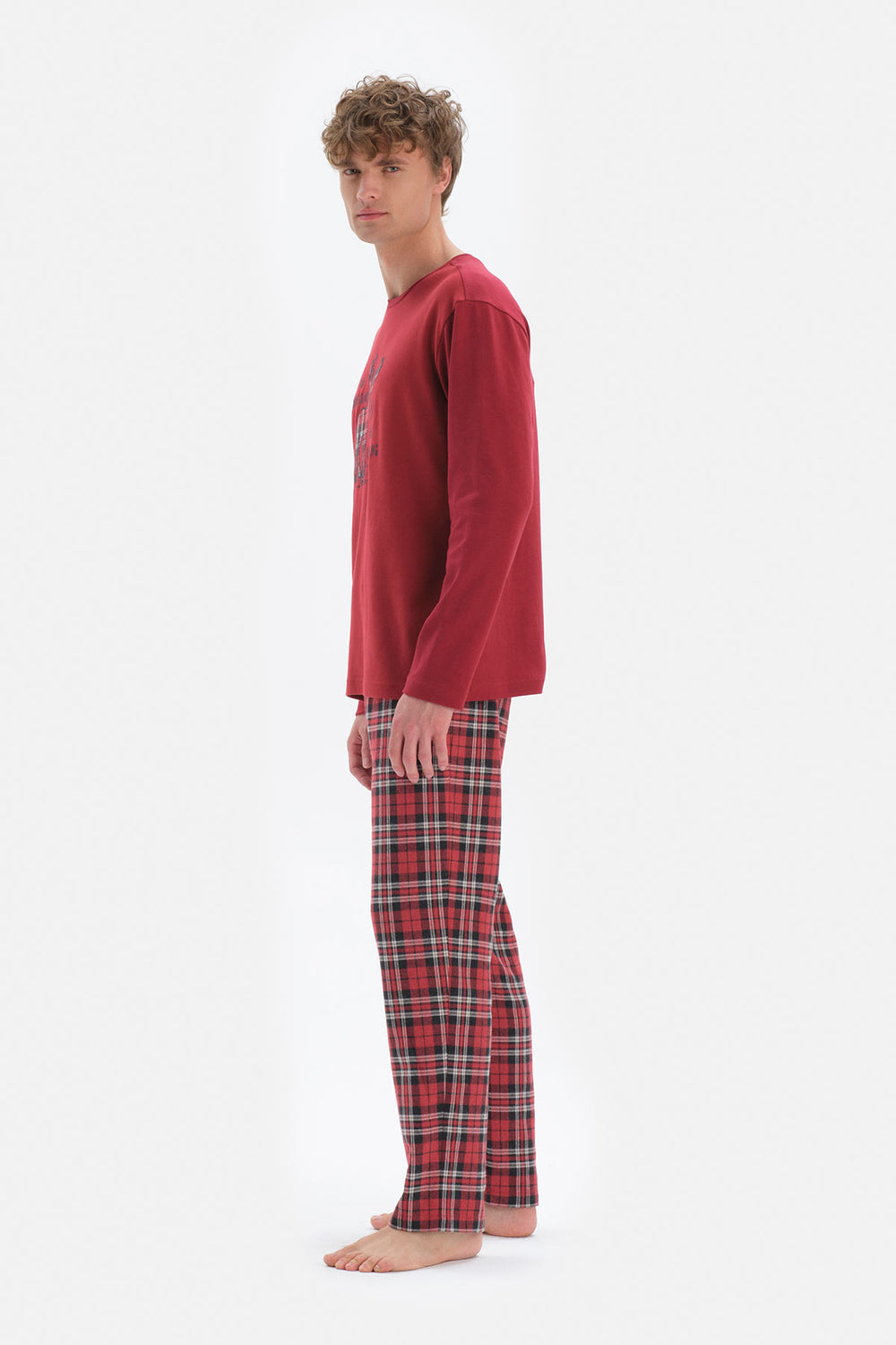 RED PYJAMA SET