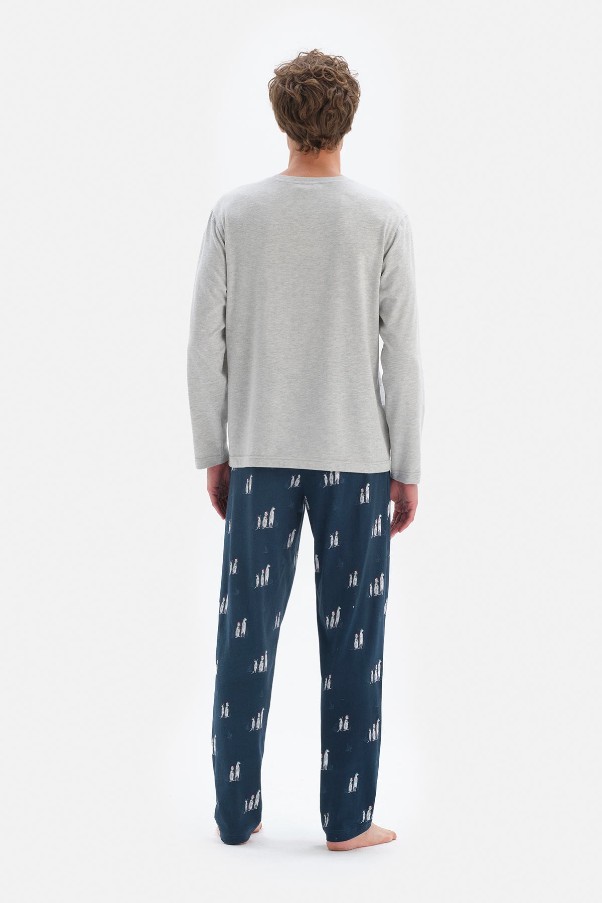 GREY PYJAMA SET