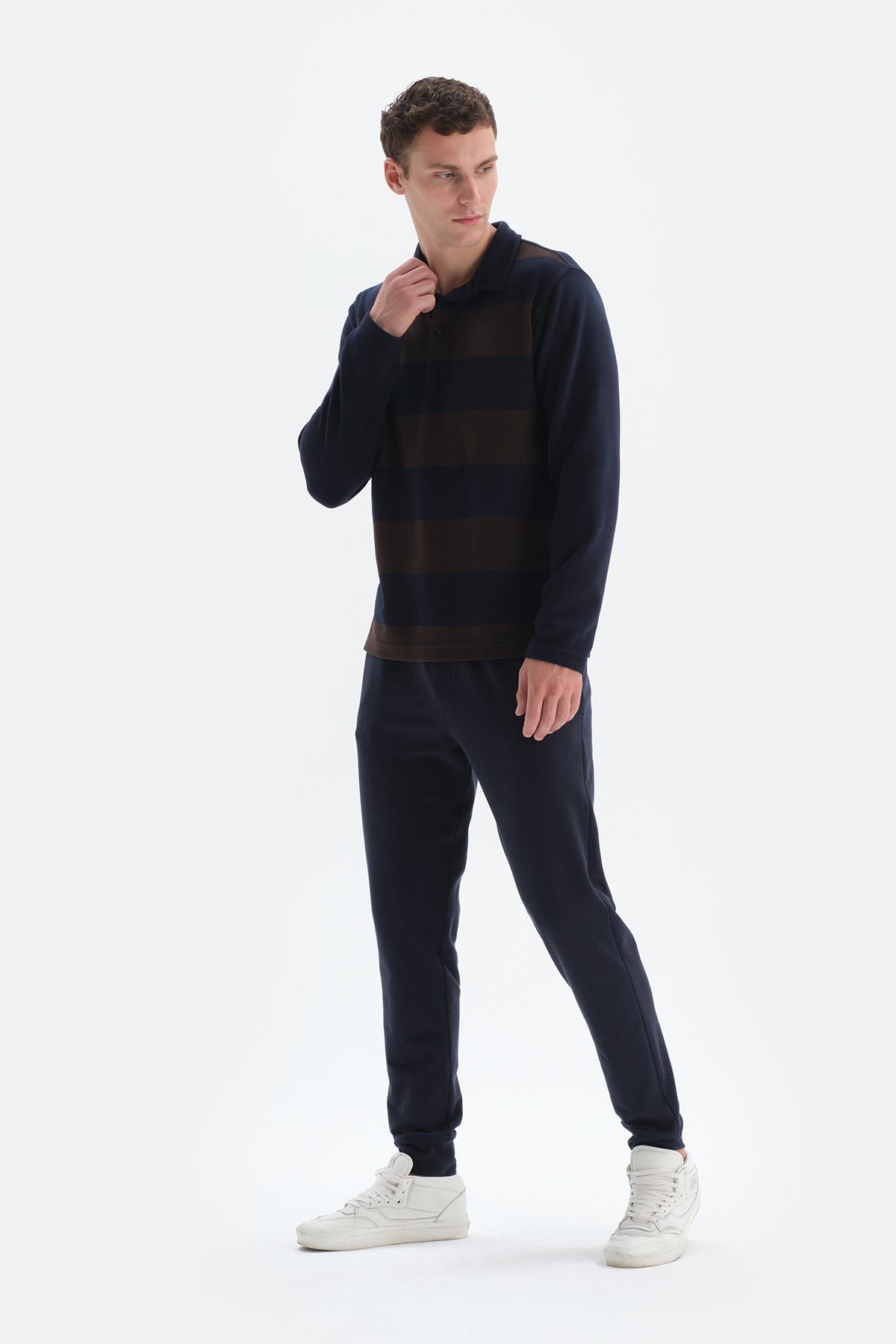 NAVY PYJAMA BOTTOM