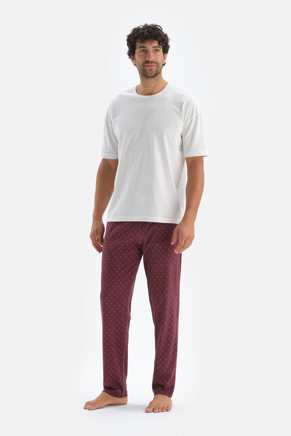 BORDEAUX PYJAMA BOTTOM